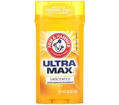 Arm & Hammer, UltraMax, Desodorante sólido antitranspirante para hombre, sin perfume, 2.6 oz (73 gramos)