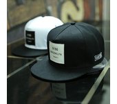Hombres Mujeres BROOKLYN Letras Color Sólido Parche Gorra De Béisbol Gorras De Hip Hop Sombrero De Sol De Cuero Sombrero Snapback negro