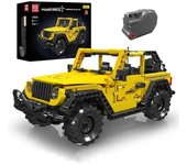 MOULD KING Bloques de construcción de automóviles técnicos 15058, modelo de coche extraíble Wrangler SUV, coche de ladrillo, juguetes para niños, regalo de Navidad