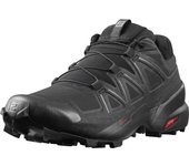 Zapatillas de trail running SPEEDCROSS 5 Cross cm [Salomon] (Velocidad 5) Negro/Negro/Phantom 26.5 para hombre