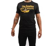 The Beatles - Camiseta unisex para adultos, color amarillo submarino, nada es real M negro
