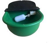 Bebedero automático para ganado, cuenco de agua potable para vacas con válvula flotante, ganado, caballos, ovejas