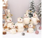 Muñeco de Papá Noel de pie, colgante para árbol de Navidad, figuritas de peluche, adorno para fiesta de Navidad, suministros de decoración 2024