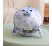 Gorro de foca de peluche, bonito accesorio fotográfico para la cabeza, disfraz, tocado de dibujos animados