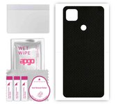 apgo Protective Skin Sticker for the back compatible with Xiaomi POCO C31, Wrap Film, Foil, Vinyl - Pattern Matrix