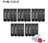 PALO AAA Batería recargable 3A 1100mah 1.2v NIMH AAA Batería recargable AAA Baterías AAA Ni-MH batería negro