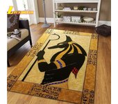 Alfombra de elemento egipcio, alfombra decorativa, estera antideslizante para el hogar, estera para gatear para habitación de niños, estera de Yoga, estera para coche, estera de Picnic 40x60cm