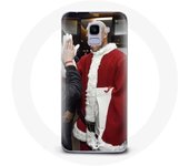 Coque pour Samsung Galaxy A8 2018 Mbappé Foot Joyeux noël