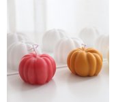 Molde de silicona para vela de calabaza 3D, herramienta para hacer jabón y velas, para Halloween calabaza