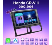 Radio de coche 2 DIN Android Carplay para Honda CR-V II 2002-2006, reproductor multimedia, unidad principal, estéreo, navegación GPS, Bluetooth, WIFI, 2+32 GB 1+16GB