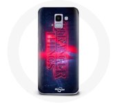 Coque pour Samsung Galaxy A8 2018 Stranger Things Logo Transparent Saison 4 Bande annonce 2022