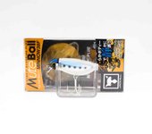 Señuelo flotante Jackall Mute Ball Minnow 38F Ghost Iwashi (5044)