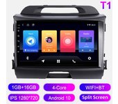 Radio de coche Android para KIA Sportage 3 2010-2015 Reproductor multimedia Unidad principal Navegación GPS estéreo BT WIFI 1+16 GB 1+16GB
