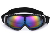 Gafas al aire libre Motocicleta Montar gafas deportivas Anti viento y ventilador de arena Equipo táctico Gafas de esquí