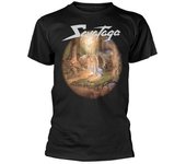 Savatage - Camiseta unisex para adultos con borde de espinas XL negro