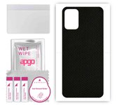 apgo Protective Skin Sticker for the back compatible with LG K52, Wrap Film, Foil, Vinyl - Pattern Matrix