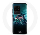 Coque pour Samsung Galaxy S20 Ultra Demon Slayer Manga Tanjiro et Nezuko