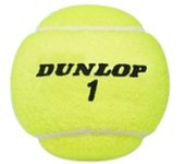 DUNLOP Pelotas de tenis del Abierto de Australia One Size negro/verde