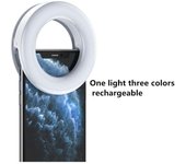Selfie Ring Light Anneau Lumineux Réglable Lumière for Caméra Smartphone Photo Studio Vídeo Youtube