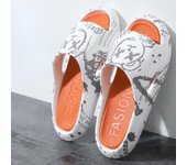 Nuevo Nuevas zapatillas de suela gruesa a la moda de verano, sandalias de baño antideslizantes para mujer, sandalias de playa para hombre y pareja 40-41