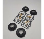 Kit de reparación de carburador de 4 juegos con diafragma para Yamaha XJ700X XJ 700 X 1985-1986