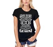 Camiseta orgánica mujer I Never Said I Was Perfect - Gemini Zodiac Shirt XS negro