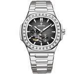 Relojes de lujo de marca superior para hombre, nuevos relojes de moda con correa de acero inoxidable, reloj mecánico automático deportivo, reloj impermeable de primera calidad