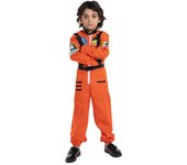 Disfraz de astronauta para niños, color naranja, traje espacial de la NASA, disfraz de astronauta para niños y niñas XXS naranja