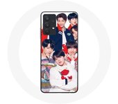 Coque Maniacase pour Samsung Galaxy A32 4G BTS Affiche Memebers Cadeau de Noël