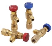 Válvula De Seguridad Líquida R410A R22 Refrigerante De Aire Acondicionado Adaptador De Seguridad De 1/4  Reparación De Aire Acondicionado Y Fluoruro A1