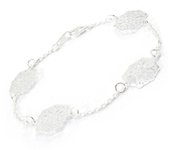 Les Trésors De Lily [I1138] - Pulsera de plata 'Choréographie' - 15 mm plata