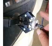 Terminal de batería de coche profesional, cojinete de alternador, limpiaparabrisas, Extractor de brazo, herramientas de reparación de rodillos China-Black negro