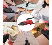 Herramienta rotativa Herramienta multifuncional de 160 W Velocidad variable 8000-35000 rpm Perfecta para creaciones artesanales de bricolaje US Plug