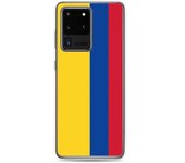 Coque Téléphone - Samsung - Galaxy S20 - Drapeau Colombie - Souple - Multicolore