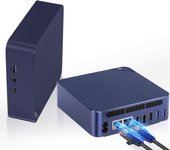 Beelink Mini PC Procesador Intel Alder Max Mini PC EQ14 PC pequeña DDR4 SSD 4 subprocesos Mini LAN cableada Lake-N150 3,6 GHz 16 GB + 500 GB Núcleos/4