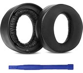 Almohadillas de repuesto para auriculares compatibles con Sony Playstation 5 Pluse 3D PS5, orejeras para auriculares negro