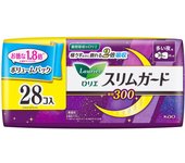 KAO Laurier SlimGuard Volume Pack for heavy night 300 28 packs (Quasi-drug) Laurier Slim Guard Napkin Slim Please replace it as needed during menstrua