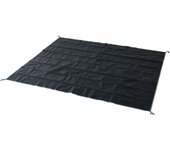 TENT FACTORY Lona de suelo para tienda de campaña tipo túnel de cuatro estaciones negro