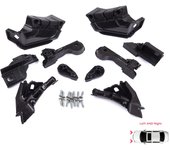 EHL573 Soporte de reparación para faros delanteros (lado izquierdo y derecho) para Vauxhall Opel Astra J P10 2009-2015 (4/5 puertas, GTC 2011-2018)