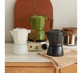 Cafetera de doble válvula de 100 ml, tetera de extracción de espresso, cafetera moka, accesorios para preparar café al aire libre a alta temperatura