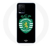 Coque Vivo y21s 2021 scp sporting portugal fond noir