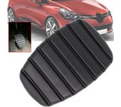 Para Renault Clio 2 3 4 Lutecia Symbol Taxi Express Nissan Platina 1998 - 2020 cubiertas de almohadilla de Pedal de embrague de freno de pie de goma negra 1PC