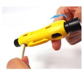 Pelacables automático Coaxial, herramientas de pelado, Cable de vídeo Coaxial multifuncional