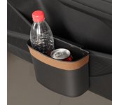 Cubo de basura y caja de almacenamiento para automóvil: Organizador de bolsas de basura colgante multifunción para vehículos