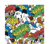 Disney Servilletas de Mickey Mouse de doble capa (Paquete de 20) One Size negro