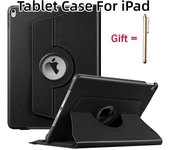 Funda para tableta para iPad 10.º 2022 10.9 Pro 11 M2 Funda con rotación de 360 grados iPad Air 4 5 10.9 Fundas con soporte iPad Pro 11 Funda de cuero PU para iPad Air 1 2 3 iPad Mini 1 2 3 7.9in rojo de cadmio