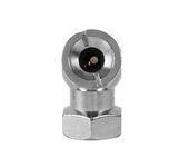 Conector de válvula de inflado de neumáticos de automóvil, mandril de aire, bola, clip de bloqueo de neumáticos