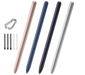 Lápiz de repuesto para tableta con sensor de presión 4096 S Pen para Samsung Galaxy Tab S7/S8 Plus Ultra Silver-4096 Pressure
