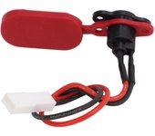 Cable de carga de alimentación con tapa de enchufe para puerto de carga para patinete eléctrico Xiaomi M365