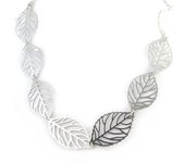 Les Trésors De Lily [M5682] - Collar de diseño 'Carmen' de plata plata